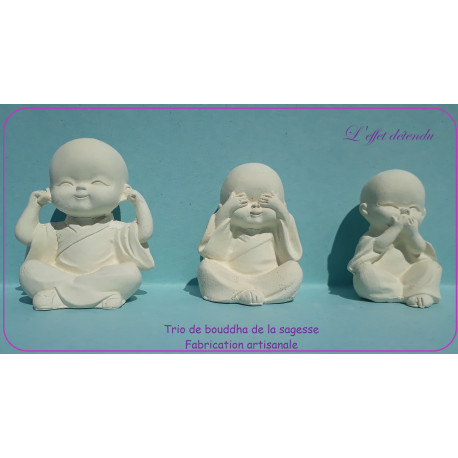 Trio De Bouddha De La Sagesse Achetezsurcauxseine